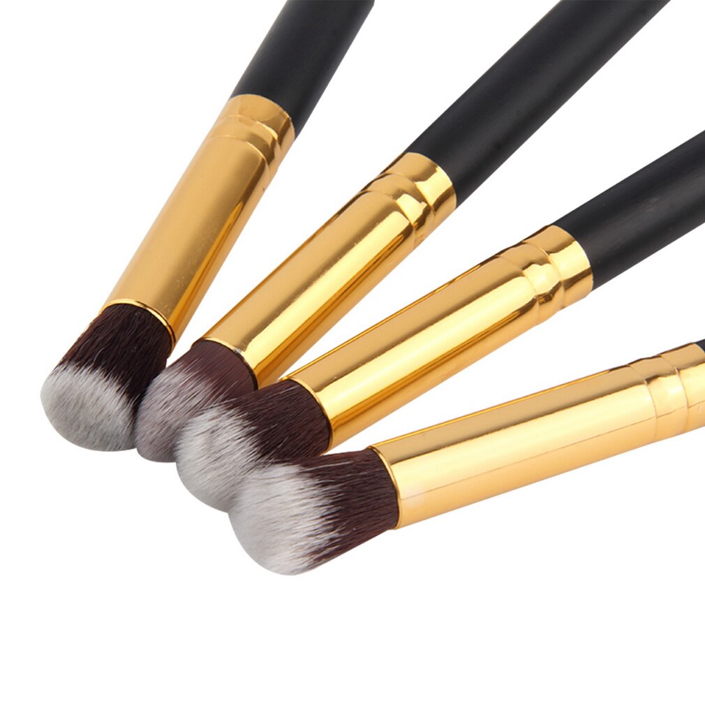 2Set/8pcs 2017 Professional Eye brushes set eyeshadow Foundation Mascara Blending Pencil brush Makeup tool Cosmetic Black - ebowsos