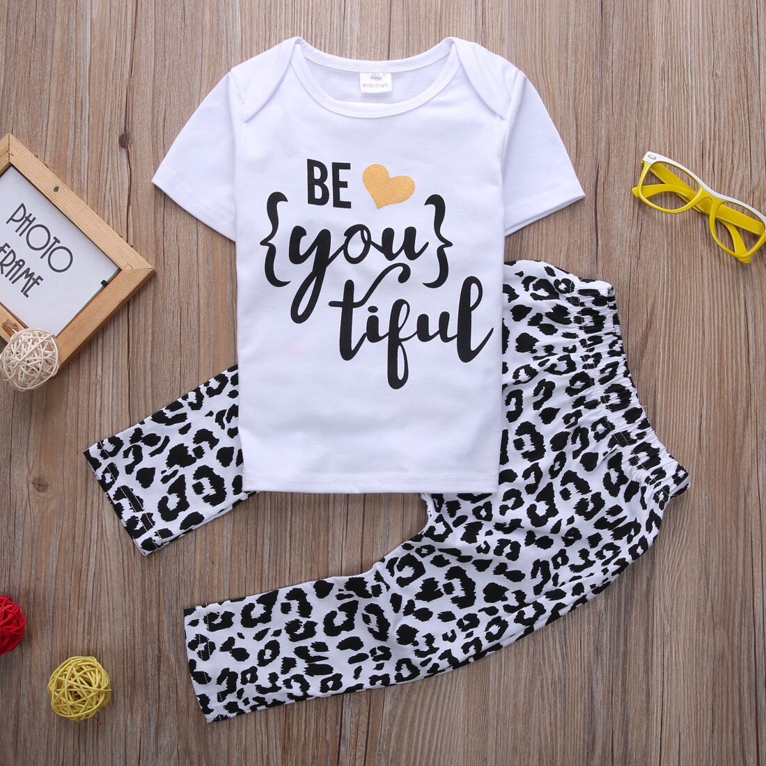 2pcs Baby Girls Casual T-shirt Tops+Pants Outfits Summer Clothes Set age 0-4Y - ebowsos