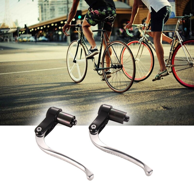 2pcs Brake Al6061 Aluminum Alloy V-brake Disc Brakes Lever Mountain Bike Bicycle brake Handle Bicycle Accessories-ebowsos