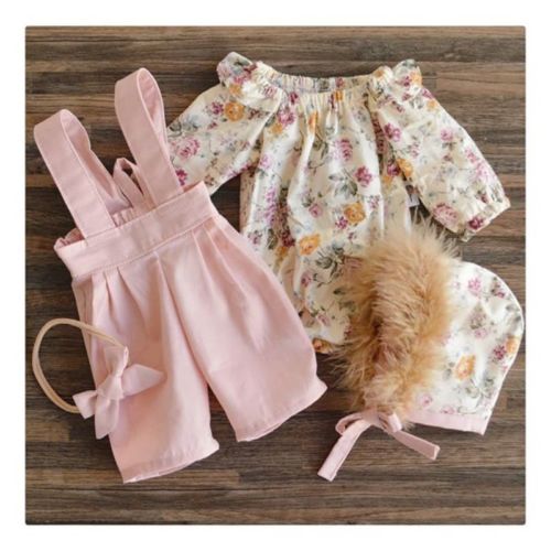 Girl Clothing Newborn Toddler Infant Baby Girl Clothes T-shirt Top+Long Pants Outfits Set - ebowsos