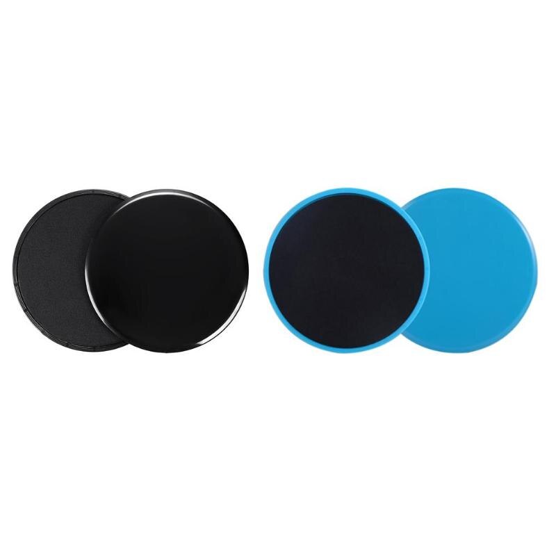 2pcs Gliding Discs Slider Fitness Disc Exercise Sliding Plate For Yoga Gym Abdominal Core Training Exercise Equipment 17.8cm-ebowsos