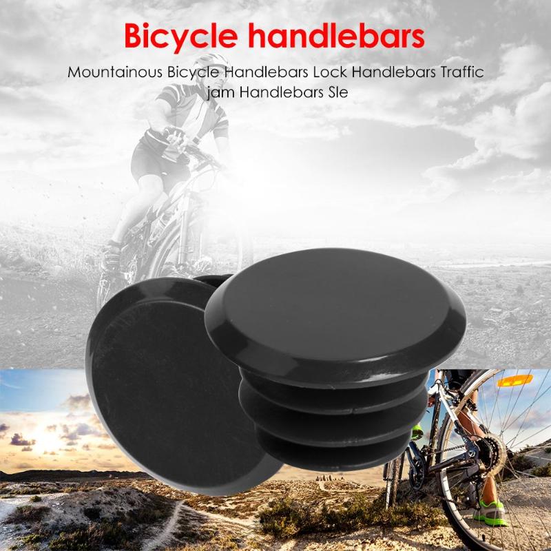 2pcs Hot Sale Bicycle Handlebar Plugs Portable Plastic Mountain Road Bike Grip Covers Bicycle Handlebar Plug Cycling Parts-ebowsos