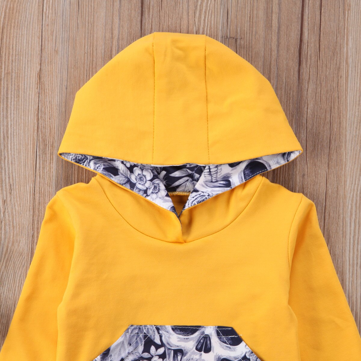 2pcs Newborn Baby Boys Girls Sweater Clothing Hooded Romper+Pants Outfits Set - ebowsos