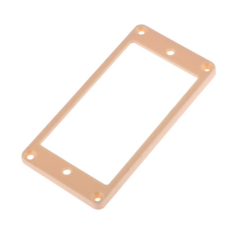 2pcs/set Guitar Humbucker Pickup Frames Plastic Guitar Humbucker Pickup Mounting Ring Frames for Electric Guitar 30mmx45mm-ebowsos