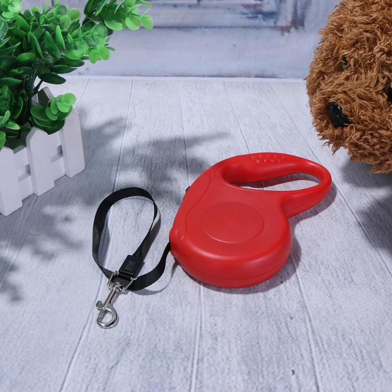 3/5M Retractable Dog Leash Training Puppy Extending Traction Rope Walking Leashes Adjustable Dog Collar For Small Medium Dogs - ebowsos