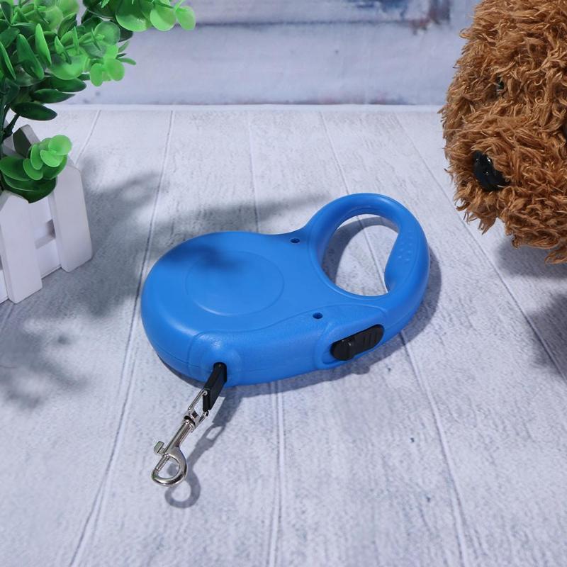 3/5M Retractable Dog Leash Training Puppy Extending Traction Rope Walking Leashes Adjustable Dog Collar For Small Medium Dogs - ebowsos