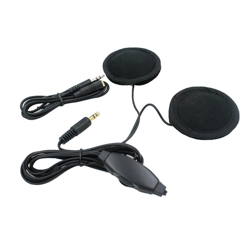 3.5mm Motor Headset Speakers Earphone Headphones Volume Control Stereo Motor Headsets for MP3 GPS Smart Phone Car Styling New - ebowsos