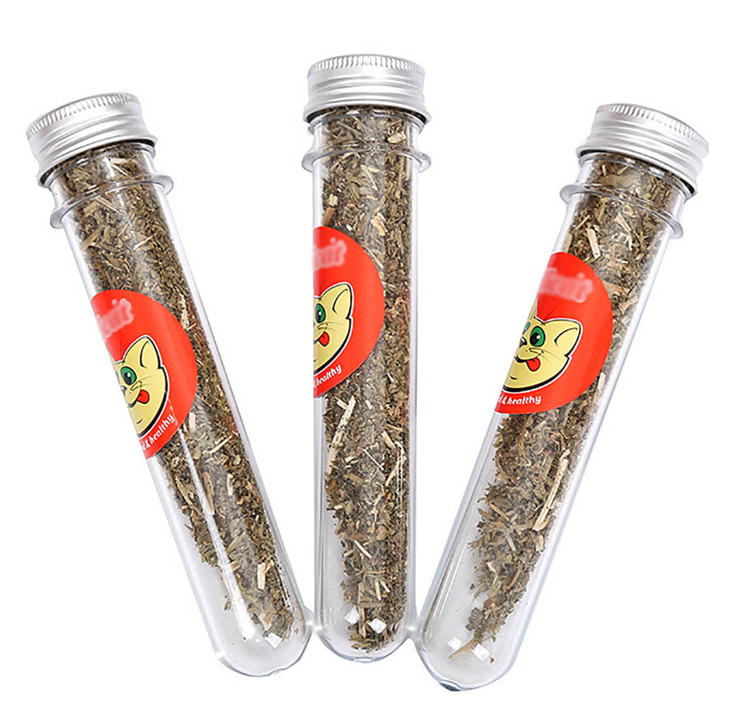 3 Bottles/Set Catnip Toys Natural Organic Premium Catnip Catmint Menthol Flavor Can Be Sprinkled On Toys And Catnip Toy For Cat-ebowsos