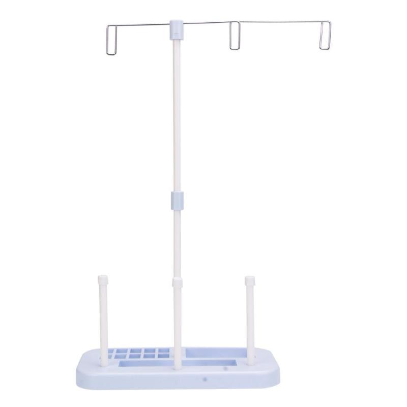 3 Spool Stand Holder Embroidery Thread Sew Quilting Rack Needle Bobbin Sewing Product Organizer for Home Sewing Machine - ebowsos