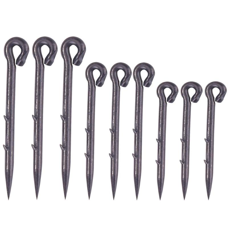 30/50/100pcs Fishing Hook High Carbon Steel Straight Agnail Shank Fishing Hook With Barb Fishing Accessories-ebowsos