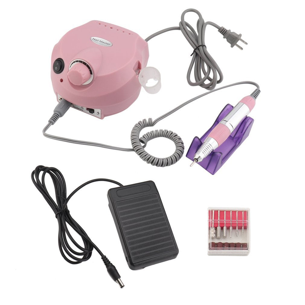 30000 Rpm 202 Grinding Machine Manicure Unloading Manicure Machine Portable Pedicure Machine Set Nail Beauty Tool - ebowsos