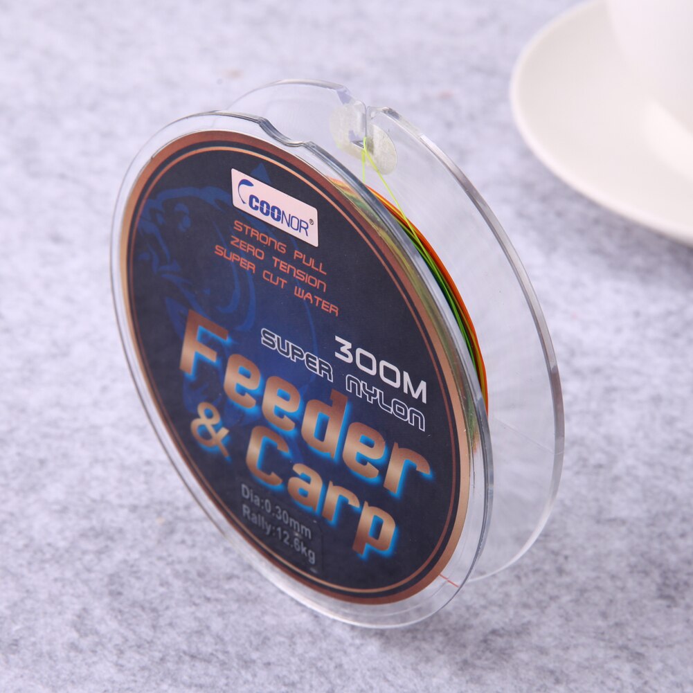 300M 330Yards Fishing Lines 0.28/0.3/0.35/0.4mm Colourful Strong Nylon Fishing Line 22LB 26LB 30LB 40LB Fishing Tools-ebowsos