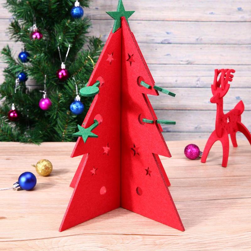 30cm Christmas Supplies Felt Christmas Tree Christmas Gifts Christmas Decor - ebowsos