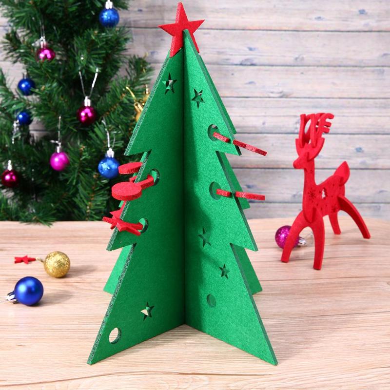 30cm Christmas Supplies Felt Christmas Tree Christmas Gifts Christmas Decor - ebowsos