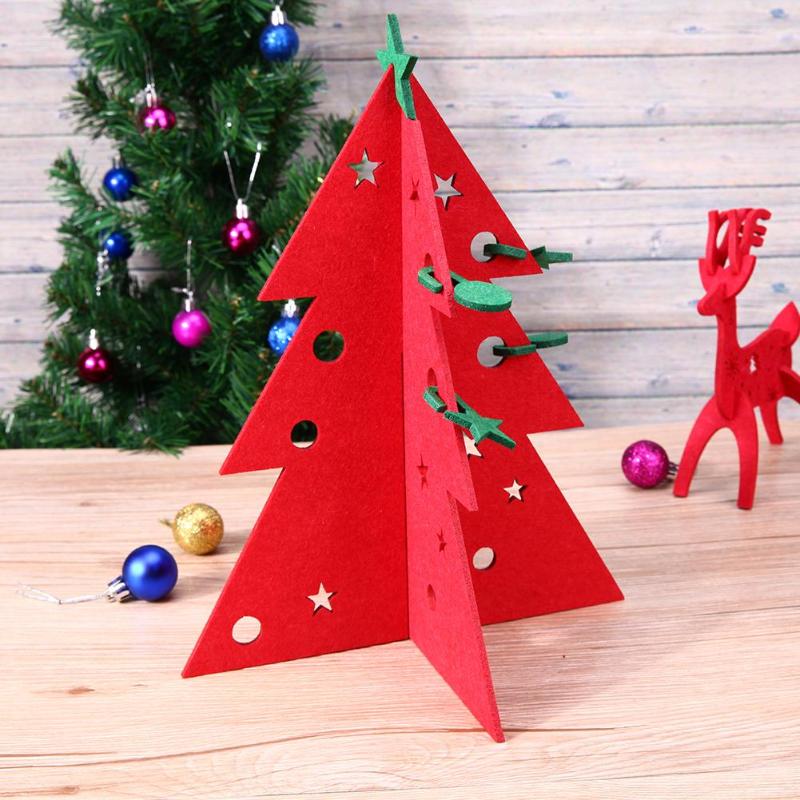 30cm Christmas Supplies Felt Christmas Tree Christmas Gifts Christmas Decor - ebowsos