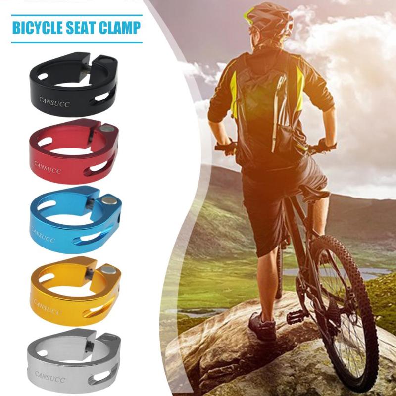 31.8/34.9mm CANSUCC MTB Road Bicycle Aluminium Alloy Quick Release Seatpost Clamp Cycling Seat Post Tube Clip Bikes Accessory-ebowsos