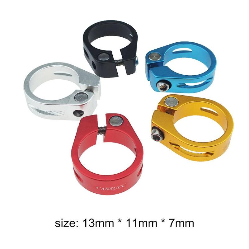 31.8/34.9mm CANSUCC MTB Road Bicycle Aluminium Alloy Quick Release Seatpost Clamp Cycling Seat Post Tube Clip Bikes Accessory-ebowsos