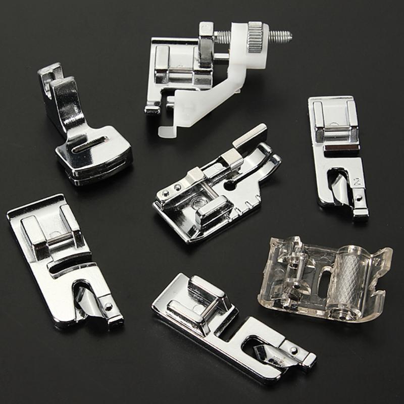 32Pcs/set Sewing Machine Foot Feet Snap On For Brother Singer Presser Foot Kits Domestic Sewing Accessories - ebowsos