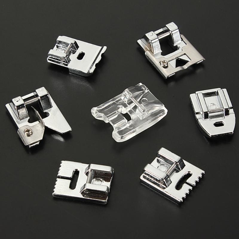 32Pcs/set Sewing Machine Foot Feet Snap On For Brother Singer Presser Foot Kits Domestic Sewing Accessories - ebowsos