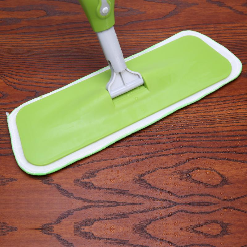 350ML Spray Mop Floor Cleaning Tool Microfiber Cloth Hand Wash Plate Mop Home Windows Kitchen Mop Sweeper Broom - ebowsos