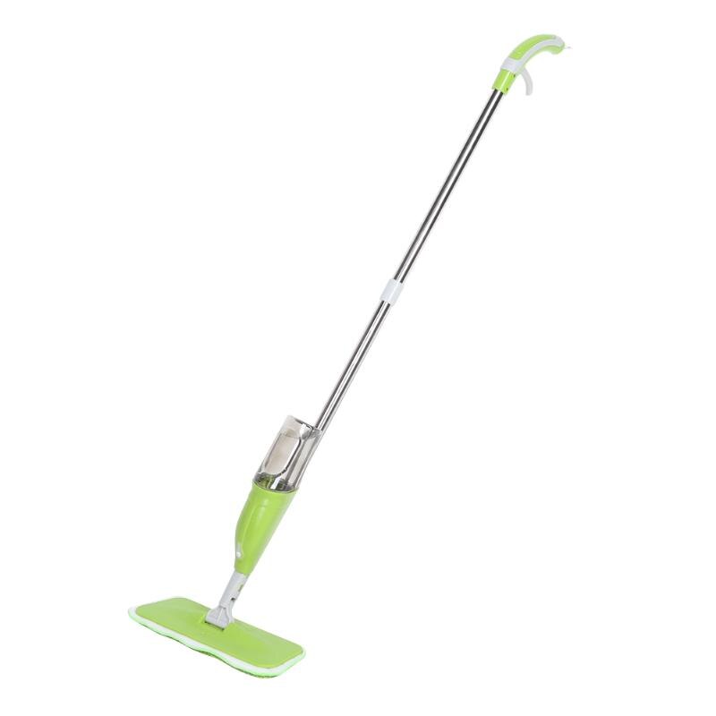 350ML Spray Mop Floor Cleaning Tool Microfiber Cloth Hand Wash Plate Mop Home Windows Kitchen Mop Sweeper Broom - ebowsos