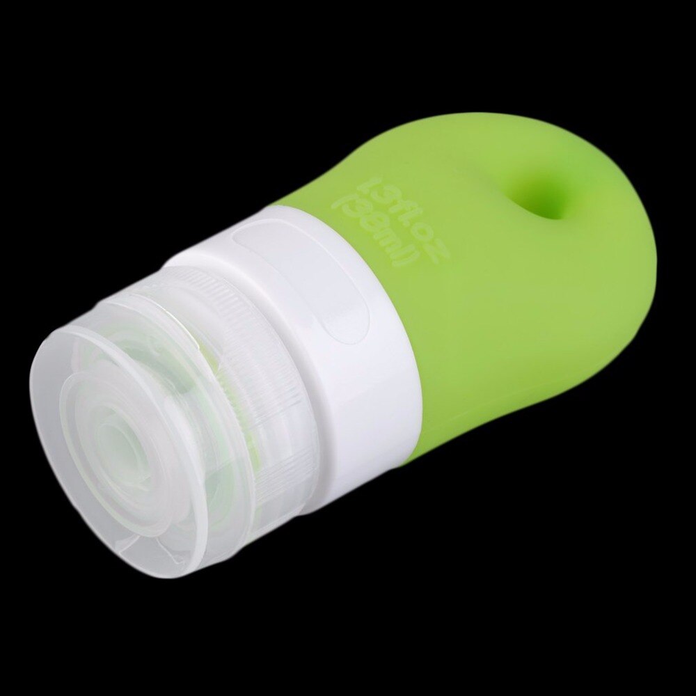 38ML Makeup Refillable Bottles Traveling Packing Silicone Squeezing Press Bottle for Lotion Shampoo Shower Gel - ebowsos
