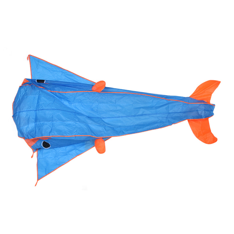 3D Outdoor Cute Dolphin Kite Huge Light Weight Soft Parafoil Kite Giant Beach Playing Dolphins Kites Tools-ebowsos