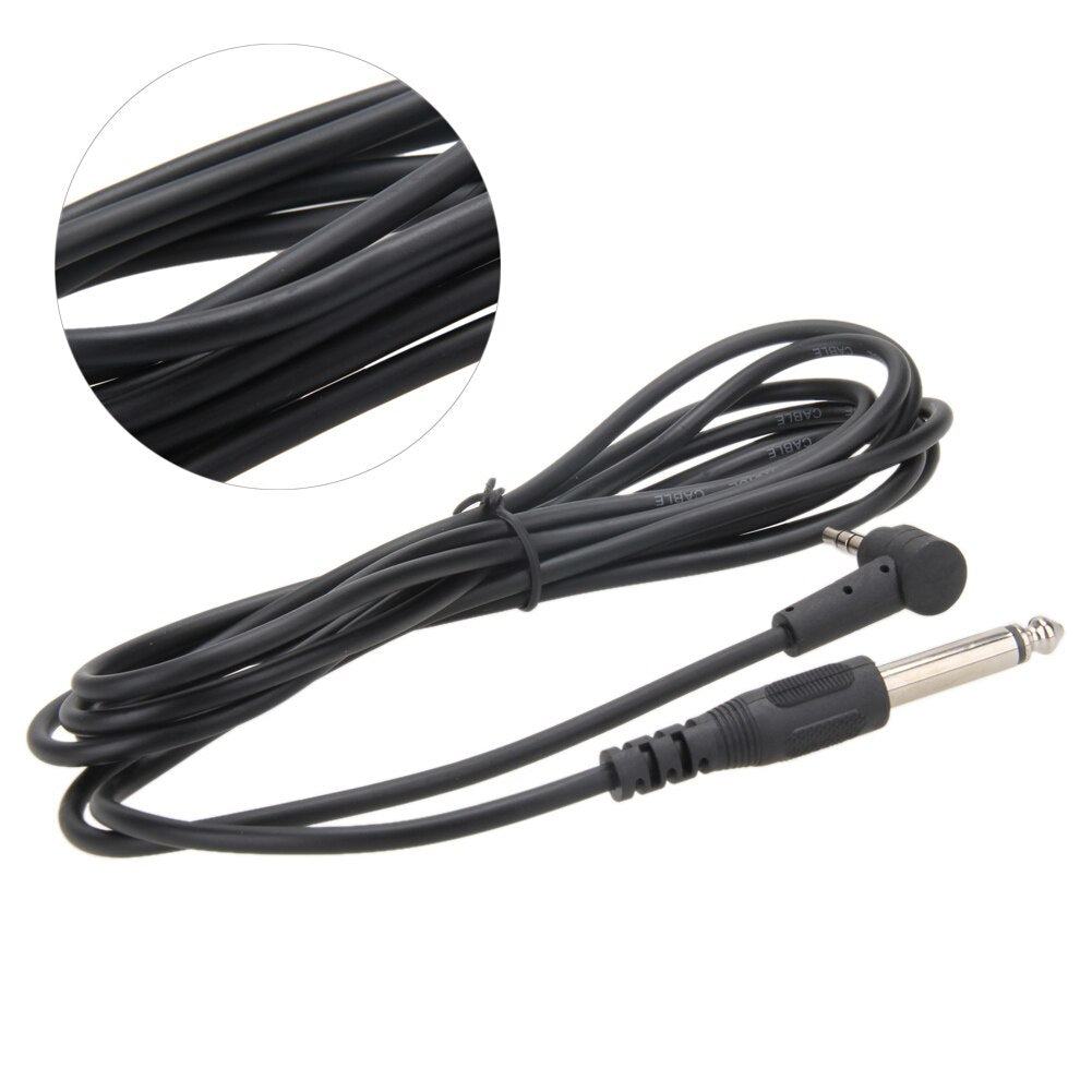 3M Jack Electric Guitar Bass Instrument Patch Cord Amplifier Guitar Cable-ebowsos