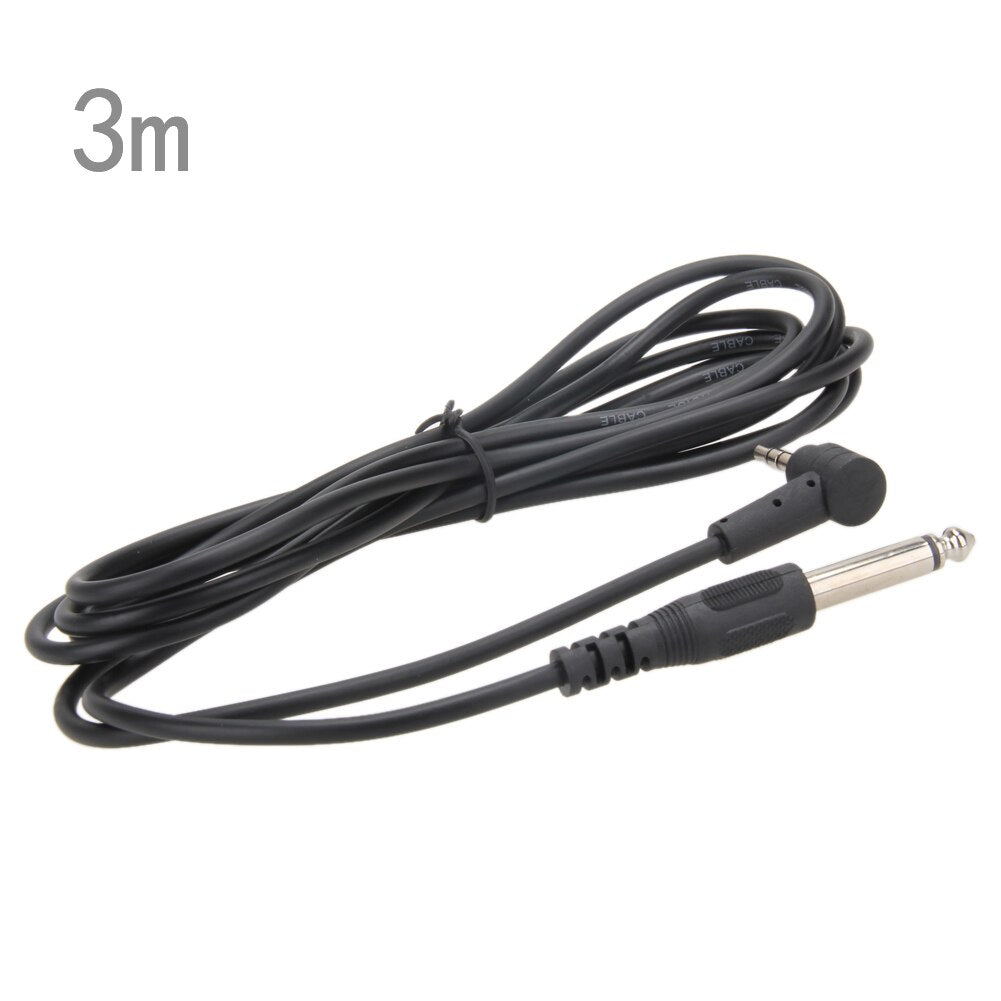 3M Jack Electric Guitar Bass Instrument Patch Cord Amplifier Guitar Cable-ebowsos