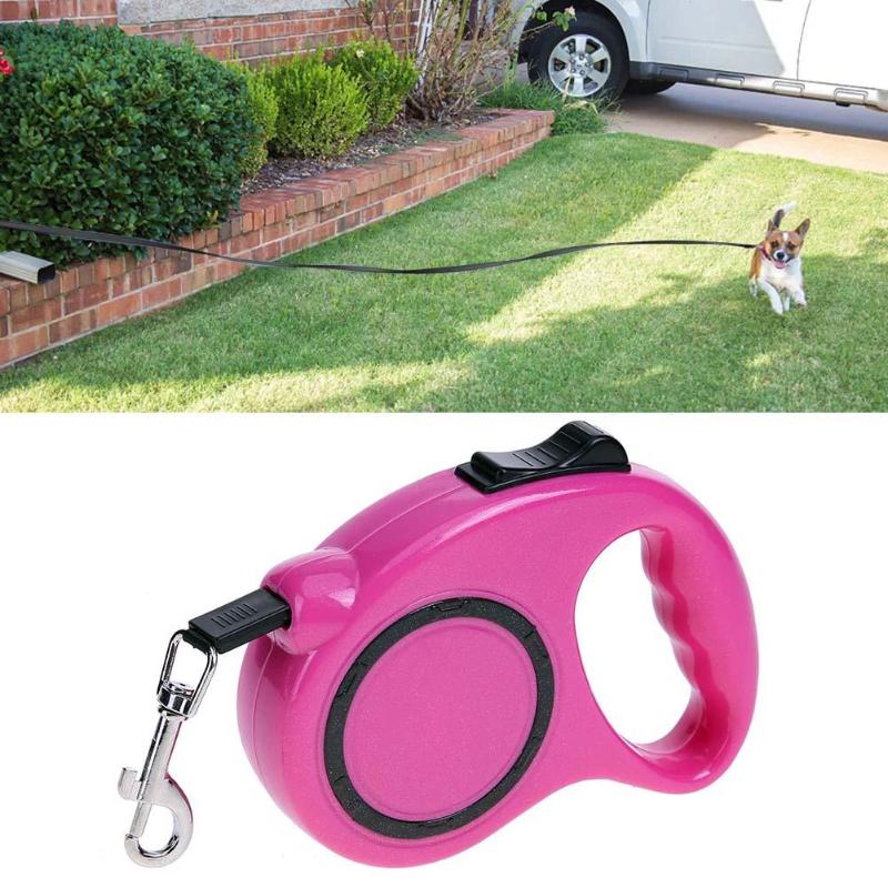 3m 5m Adjustable Automatic Retractable Leash Training Puppy Extending Traction Rope Dog Puppy Cat Collar Belt Walking Leads - ebowsos