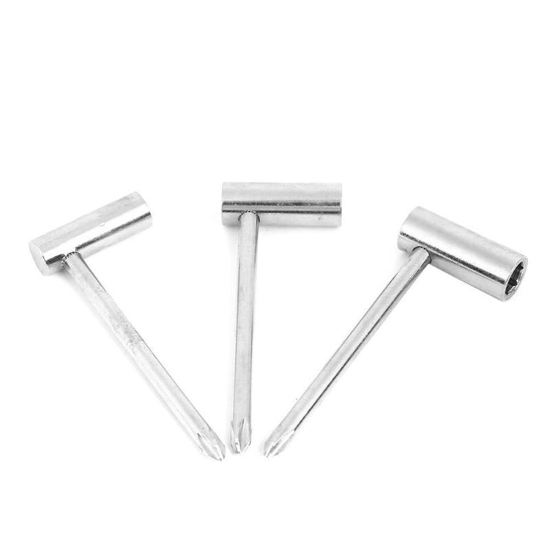 3pcs 7/8/6.35mm Hex Iron Electric Guitar Truss Rod Wrench for Guitar Repair-ebowsos