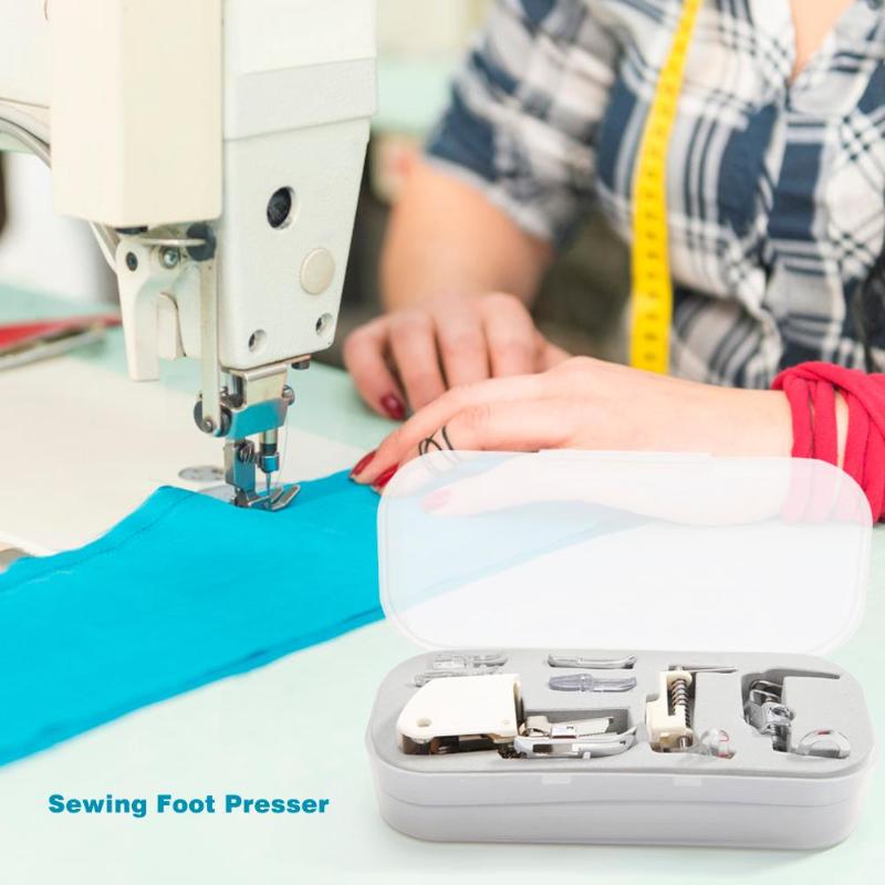 4/6/7/11Pcs Sewing Machine Foot Presser Home Stitch Quilting Embroidery Accessories Multifunctional Sewing  Pressure Foot - ebowsos