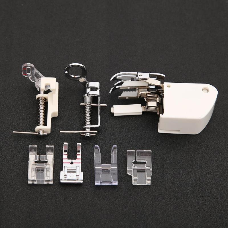 4/6/7/11Pcs Sewing Machine Foot Presser Home Stitch Quilting Embroidery Accessories Multifunctional Sewing  Pressure Foot - ebowsos