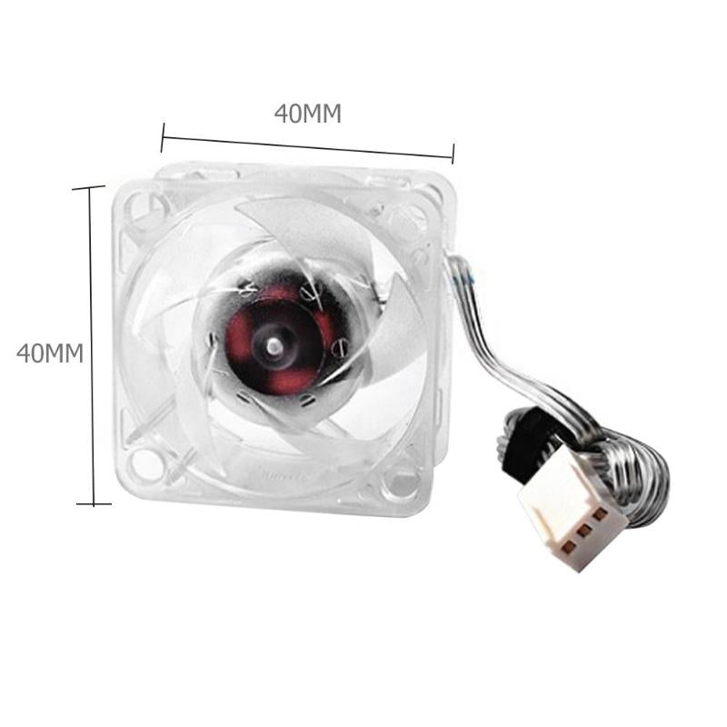 40mm Transparent Cooling Fan for Graphics Card Southbridge Northbridge - ebowsos