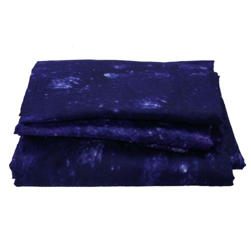 4pcs 3D Print Duvet Cover Sheet Pillowcases Galaxy Sky Single/Queen Size - ebowsos