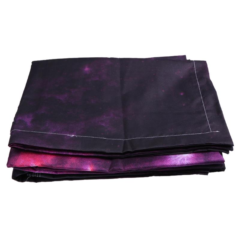 4pcs 3D Print Duvet Cover Sheet Pillowcases Galaxy Sky Single/Queen Size - ebowsos