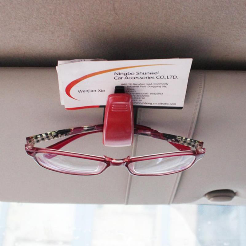 5/10pcs Universal Car Auto Fastener Clip ABS Car Vehicle Sun Visor Sunglasses Eyeglasses Glasses Ticket Pen Portable Clip Holder - ebowsos