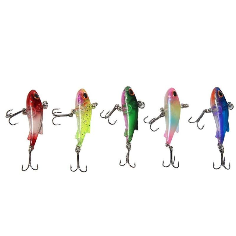 5-8pcs/set Fish Lure Bait Set Sea Fishing Lure Sinking Lure Fishing Tackle 4/4.5/5/11cm-ebowsos