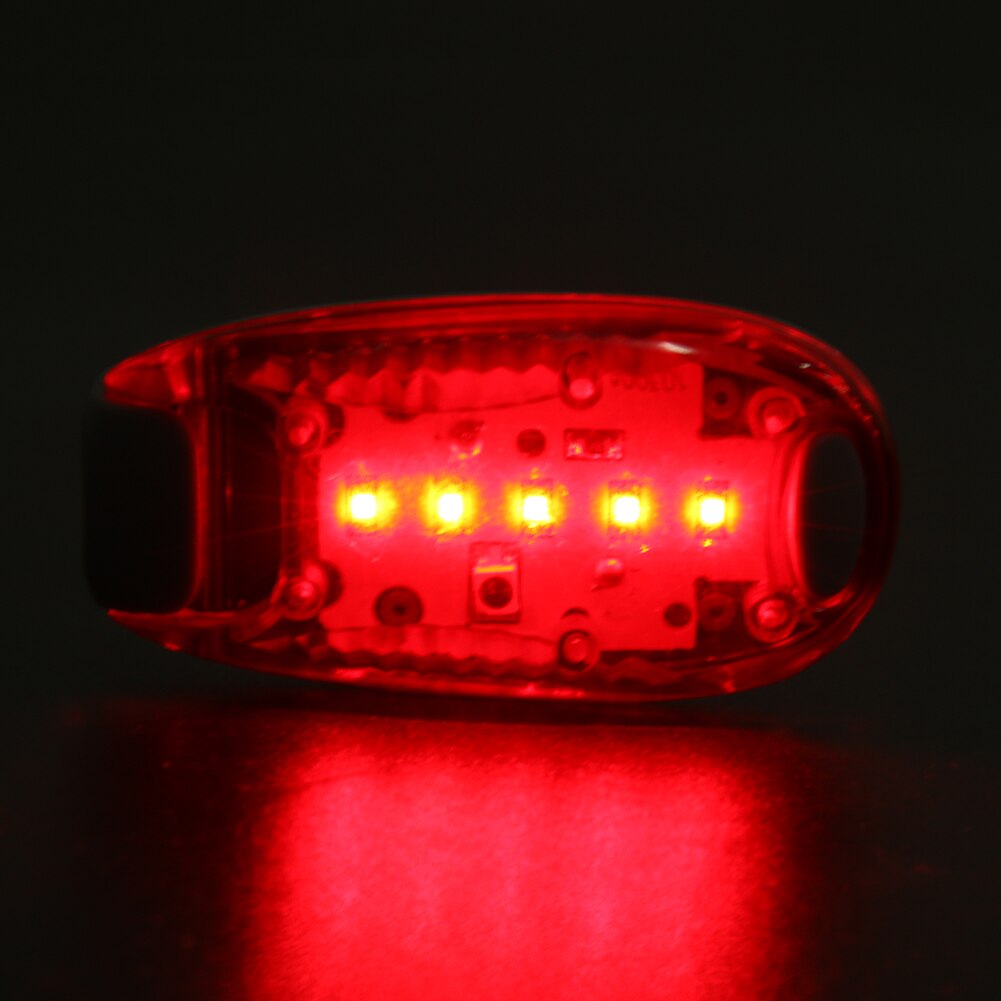 5 LED Bike Taillight Safety Warning Rear Lamp Backpack Running Lights Bike Light Bicycle Accessories Outdoor Sport Bicycle Rear-ebowsos