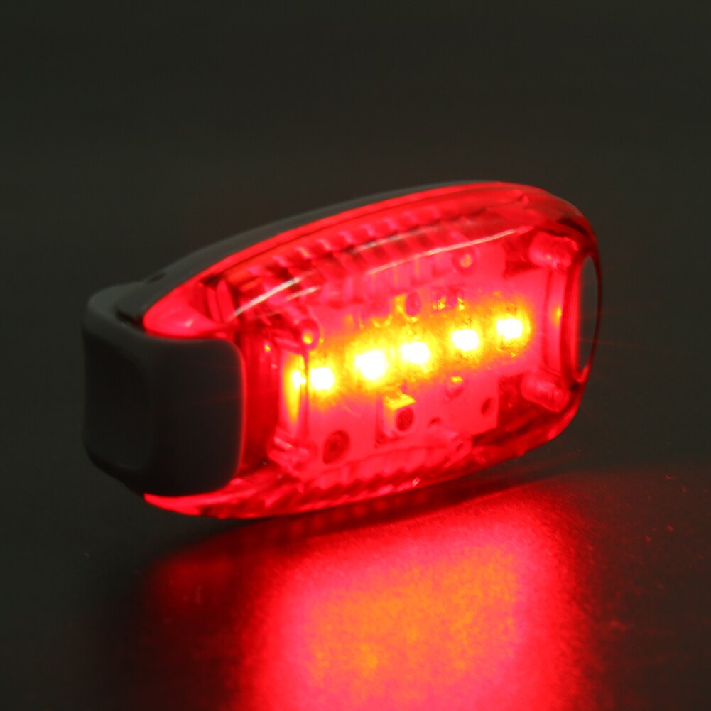 5 LED Bike Taillight Safety Warning Rear Lamp Backpack Running Lights Bike Light Bicycle Accessories Outdoor Sport Bicycle Rear-ebowsos