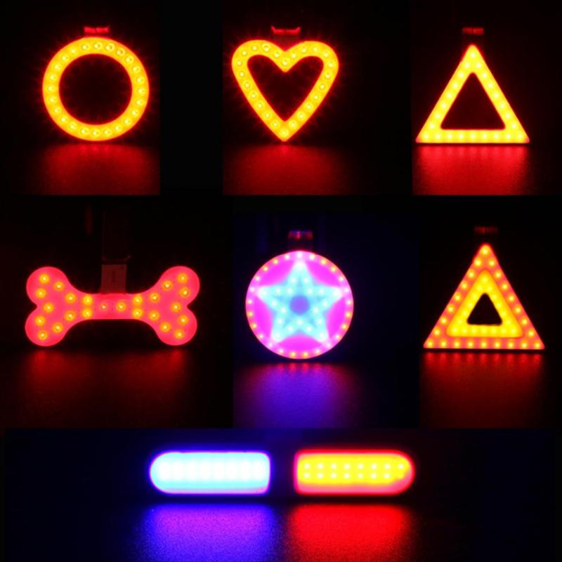 5 Modes 10lm Rear Lamp PC Engineering Plastic Excellent Silicone Waterproof Bike Taillights Safety COB LED Warning Lights-ebowsos