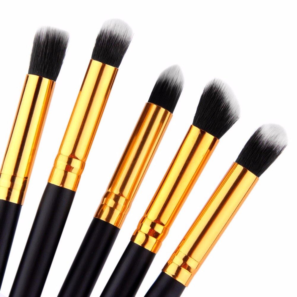 5 Pcs Pro Makeup Brushes Set Kits Cosmetic Make Up Tool Eyeshadow Foundation Blending Brush Wholesale new makeup 2017 - ebowsos