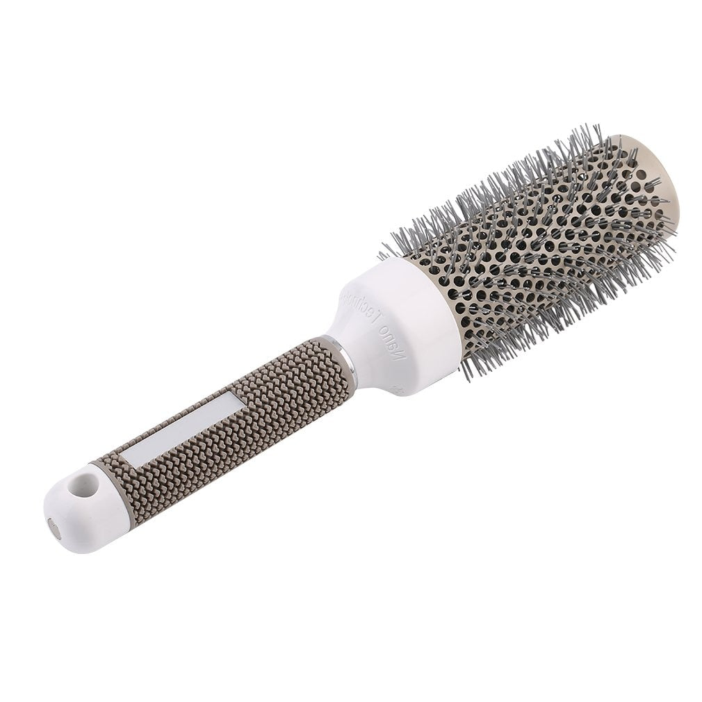 5 Sizes Hair Brush Thermal Ceramic Ionic Round Barrel Comb Salon Styling Tool for Blow Drying Curling Detangling Hair Comb - ebowsos