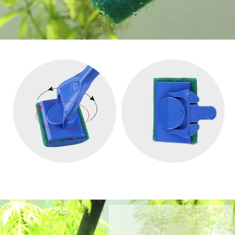 5 in 1 Fish Tank Cleaning Tools Durable Aquarium Fishing Net Gravel Rake Algae Brush Set Necessary Household Cleaning Supplies - ebowsos