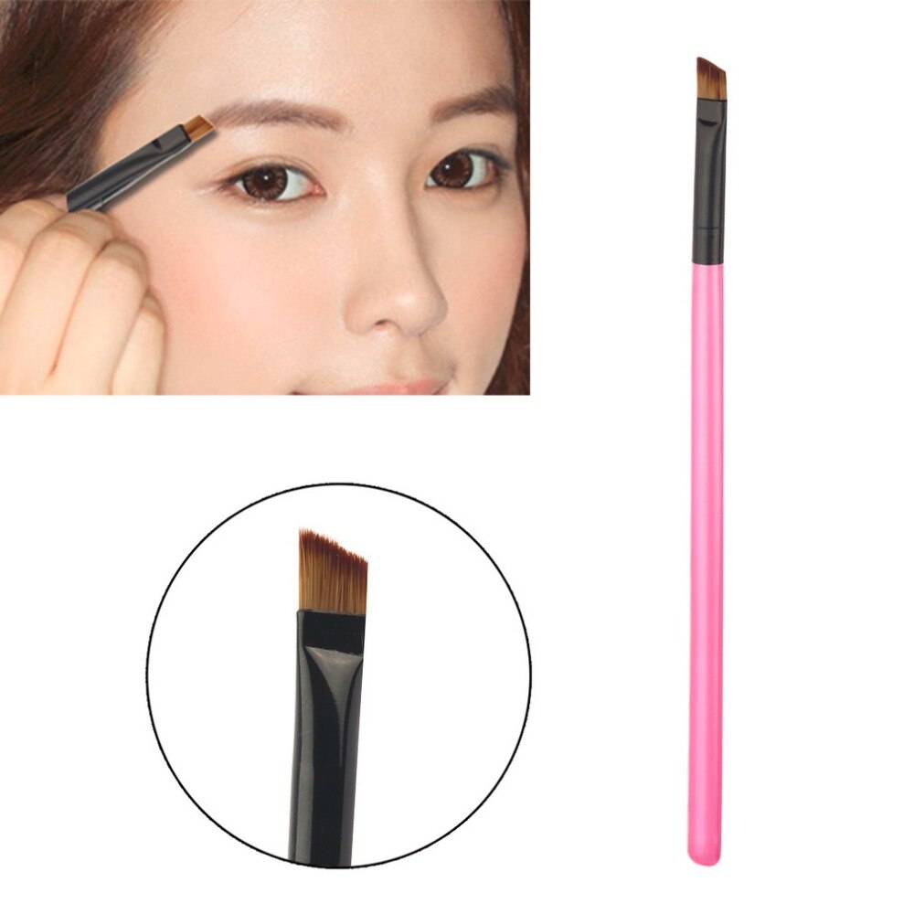 5 pcs/lot Professional Oblique Eye Brow Eyeshadow Blending Pencil Brush Makeup Brushes Tool Cosmetic Smooth Angled Eyebrow Brush - ebowsos