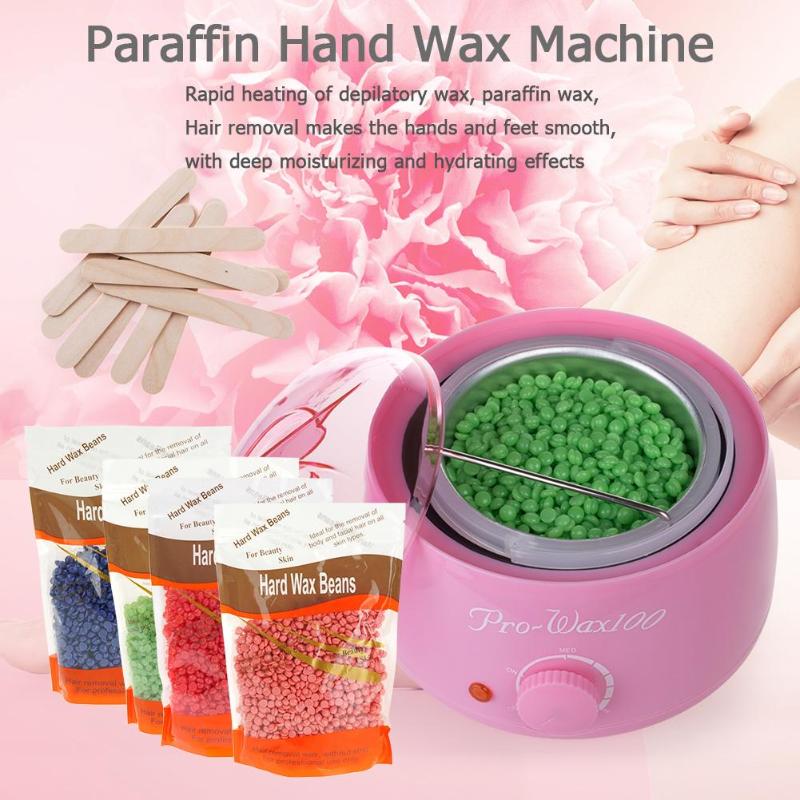 500cc Paraffin Hand Wax Machine Hair Removal Tool Epilator Warmer Wax Heater SPA Hand Epilator Feet Wax Machine Drop Shipping - ebowsos