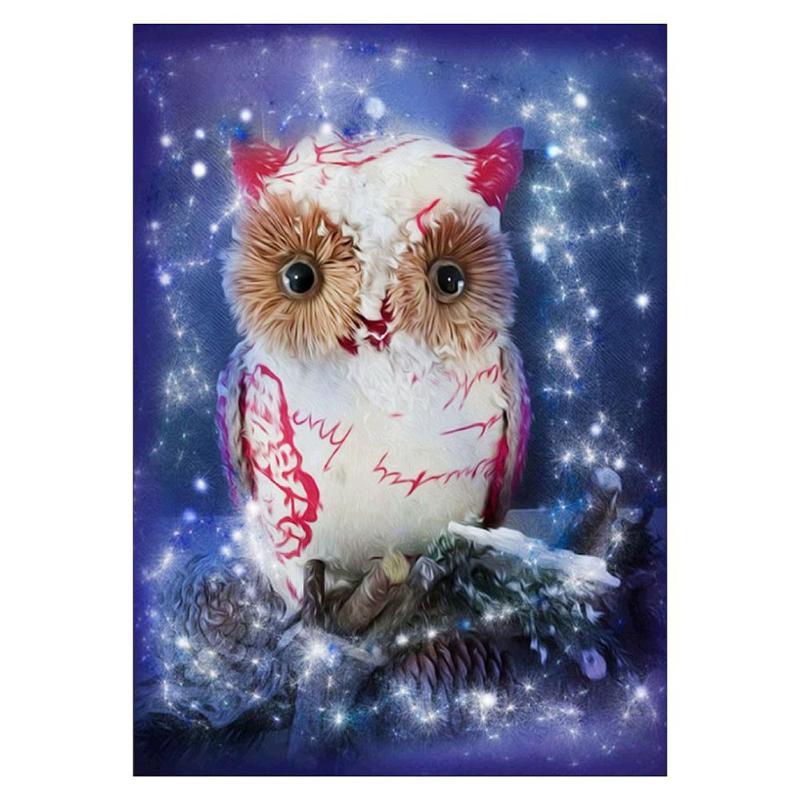 5D Full Drill Diamond Embroidery Painting DIY Cute Bird Cross Stitch Kits - ebowsos