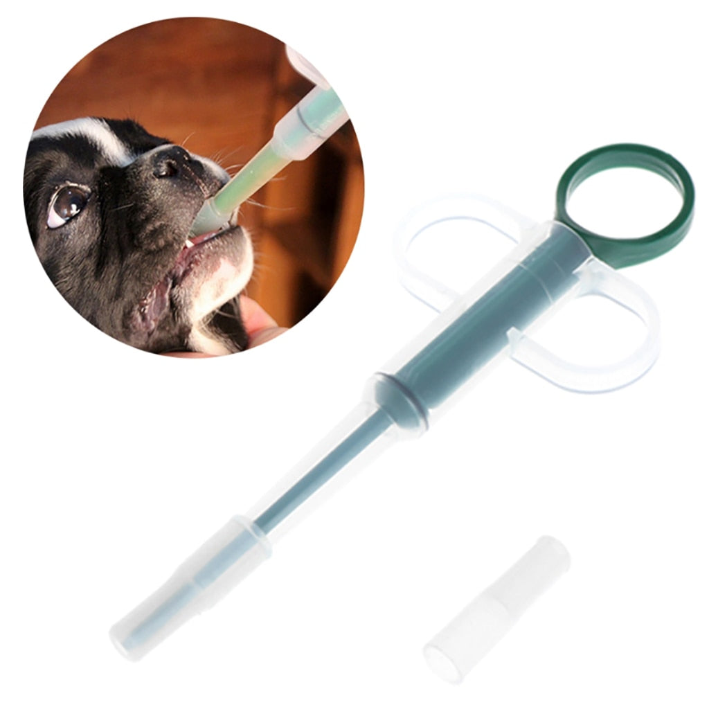 5PCS Dog Feeding Needle Multi-purpose Creative Pill Feeder Pet Syringe Kitten Water Milk Feeding Tools Pet Syringe Tool-ebowsos