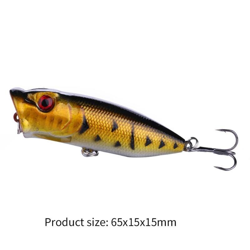 5pcs Fishing Lures Classic Delicate Minnow Fishing Lures ABS Artificial 3D Eyes Carp Fishing Bait Wobblers 13g-ebowsos