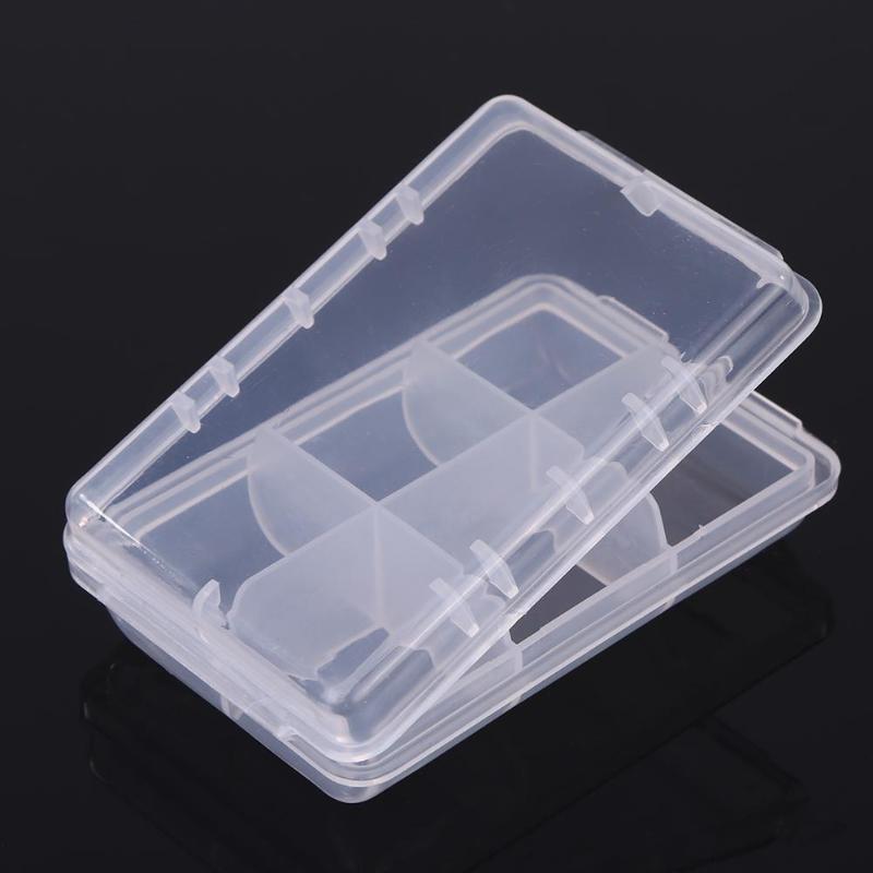 6 Compartments Mini Fishing Tackle Box Fish Lures Hooks Baits Plastic Storage Holder Portable Fish Gear Storage Organizer-ebowsos